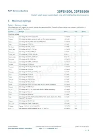 MC35FS6503CAE Datasheet Page 10