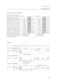 MD56V62160M-7TAZ0AX Datasheet Page 14