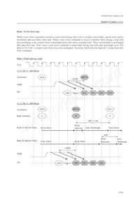 MD56V62160M-7TAZ0AX Datasheet Page 19