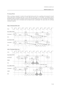 MD56V62160M-7TAZ0AX Datasheet Page 21