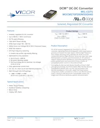 MDCM270P280M500A40 Datasheet Cover