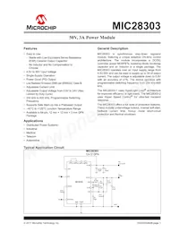 MIC28303-2YMP-T1數據表 封面