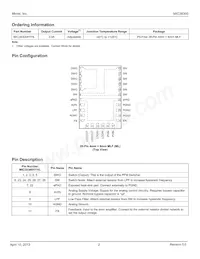 MIC38300HYHL-TR Datasheet Pagina 2