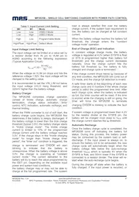 MP2625BGL-P Datenblatt Seite 17