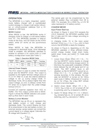 MP2639AGR-Z Datasheet Page 20