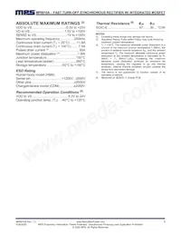 MP6910AGS-Z Datasheet Page 3