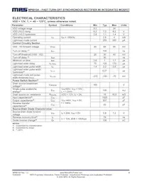 MP6910AGS-Z Datasheet Page 4