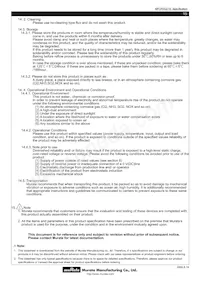 MPDRX021S Datasheet Page 15