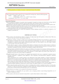 MPM01 Datasheet Page 13