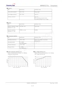 MPM0527SJ Datasheet Page 3