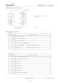 MPM0527SJ Datasheet Pagina 6