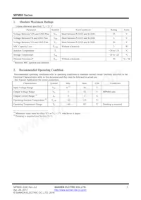MPM82 Datasheet Page 3