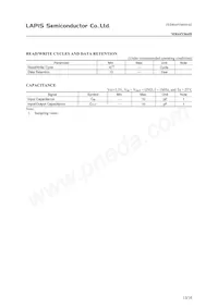 MR44V064BMAZAATL Datasheet Page 13