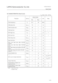 MR45V064BMAZAATL Datasheet Page 14