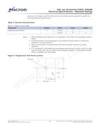 MT41K1G8SN-125:A TR Datasheet Page 9