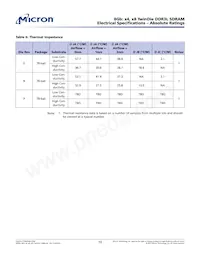 MT41K1G8SN-125:A TR Datasheet Page 10