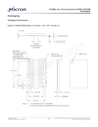 MT47H64M8SH-25E AAT:H Datasheet Page 19