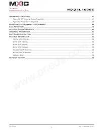 MX25L1606EPI-12G Datasheet Page 4