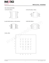 MX25L1606EPI-12G Datasheet Page 7