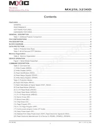 MX25L3236DM2I-10G Datasheet Page 2