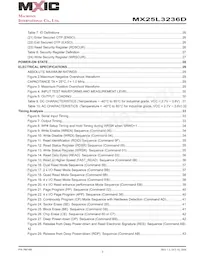 MX25L3236DM2I-10G Datasheet Page 3