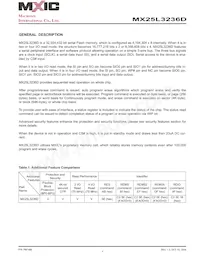 MX25L3236DM2I-10G Datasheet Page 7