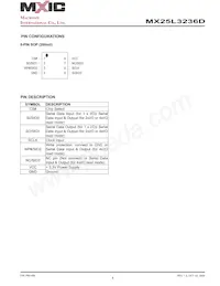 MX25L3236DM2I-10G Datasheet Page 8