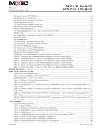 MX25L6465EMI-10G Datenblatt Seite 3