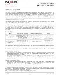 MX25L6465EMI-10G Datenblatt Seite 20