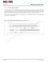 MX25L6473EBBI-10G Datasheet Page 23