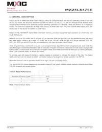 MX25L6475EM2I-10G Datasheet Page 6