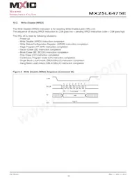 MX25L6475EM2I-10G Datenblatt Seite 19