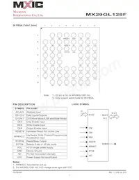 MX29GL128FLXGI-90G Datasheet Page 7