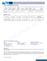 NC12S0A0V15PNFA Datasheet Page 14