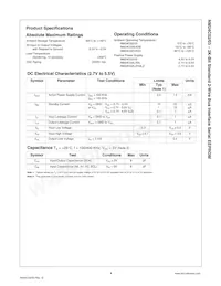 NM24C03N Datasheet Page 4