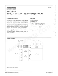 NM27LV010T250 Datasheet Cover