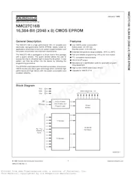 NMC27C16BQ200 Datasheet Cover