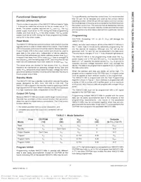 NMC27C16BQ200 Datasheet Page 7