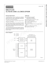 NMC27C32BQE200 Datasheet Cover