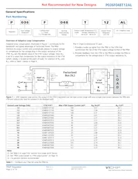 P036T048T12AL Datasheet Page 2