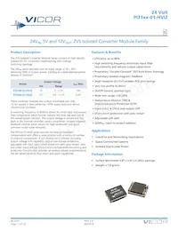 PI3109-01-HVIZ Datasheet Copertura