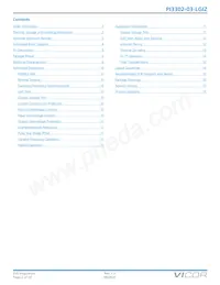 PI3302-03-LGIZ Datasheet Page 2