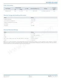 PI3302-03-LGIZ Datasheet Page 3