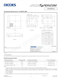 PI3USB221AZWEX Datasheet Pagina 12