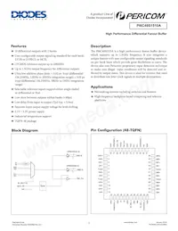 PI6C49S1510AZDIEX Datasheet Cover