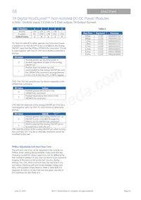 PJT007A0X3-SRZ Datasheet Page 20