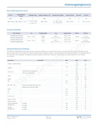 PRM48AF480T400A00 Datasheet Page 5