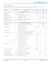 PRM48AF480T400A00 Datasheet Page 6