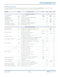 PRM48AF480T400A00 Datasheet Pagina 6