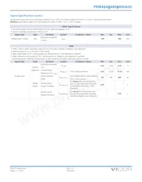 PRM48AF480T400A00 Datasheet Pagina 11